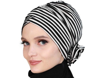 large cotton head scarf