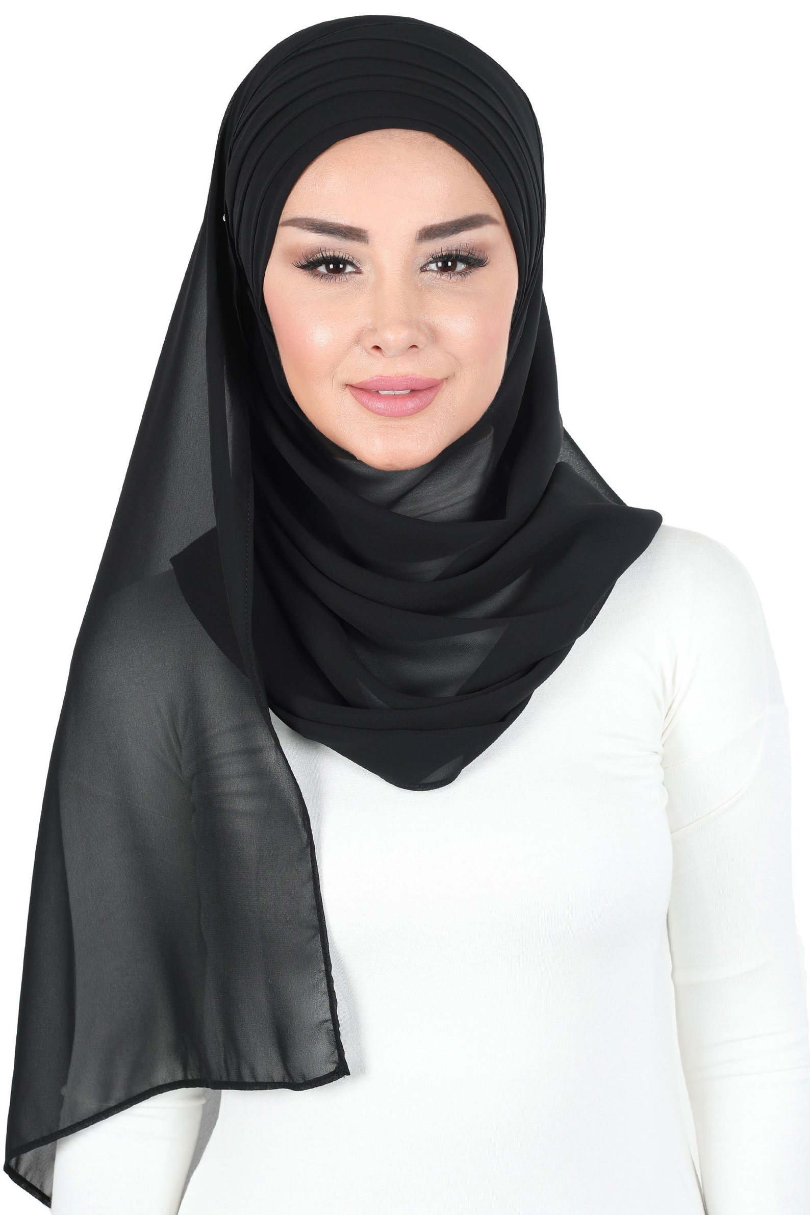 instant chiffon shawl