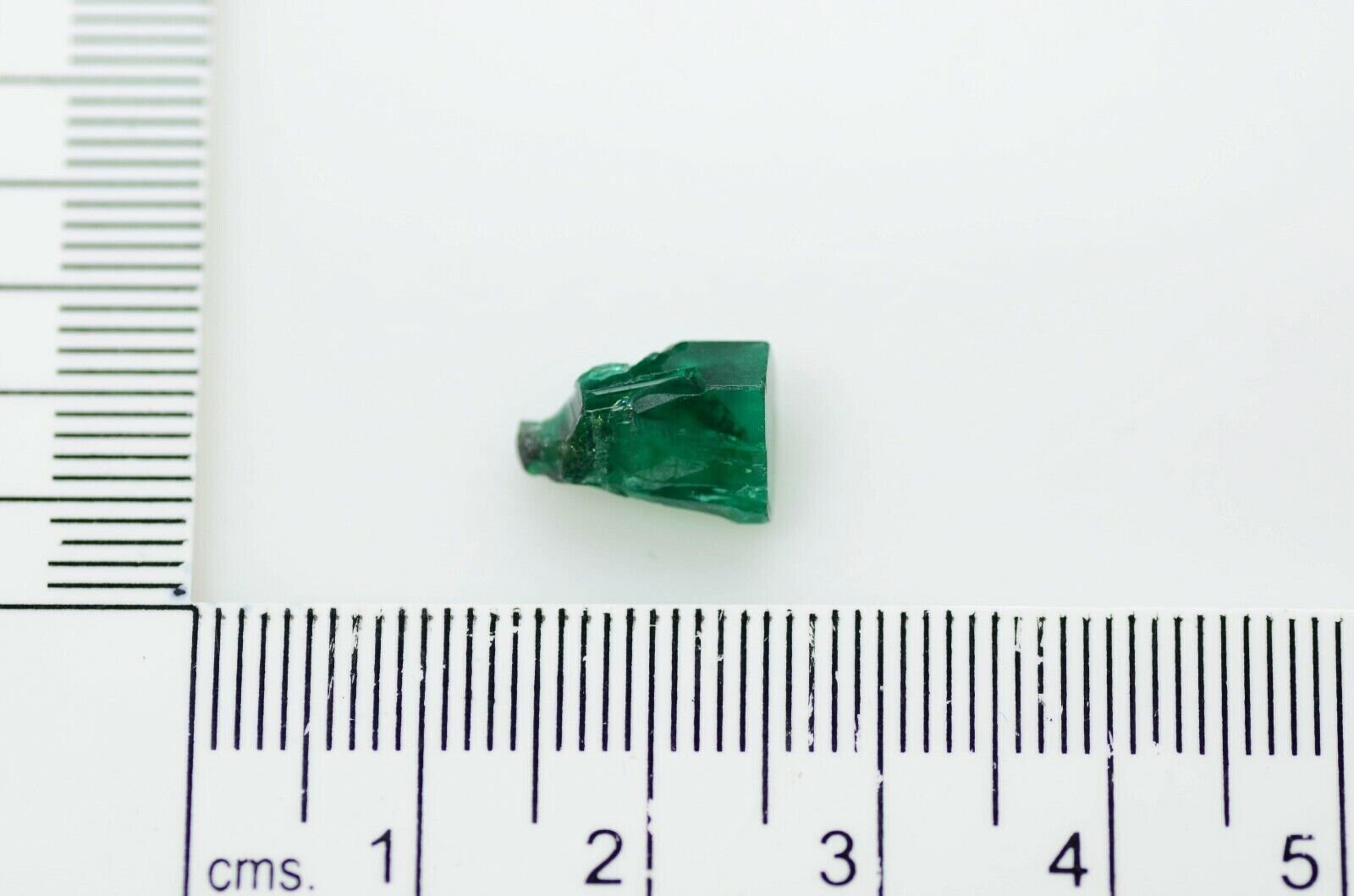 3.2ct Flux Emerald With Inclusions Lab Grown Faceting Rough Etsy