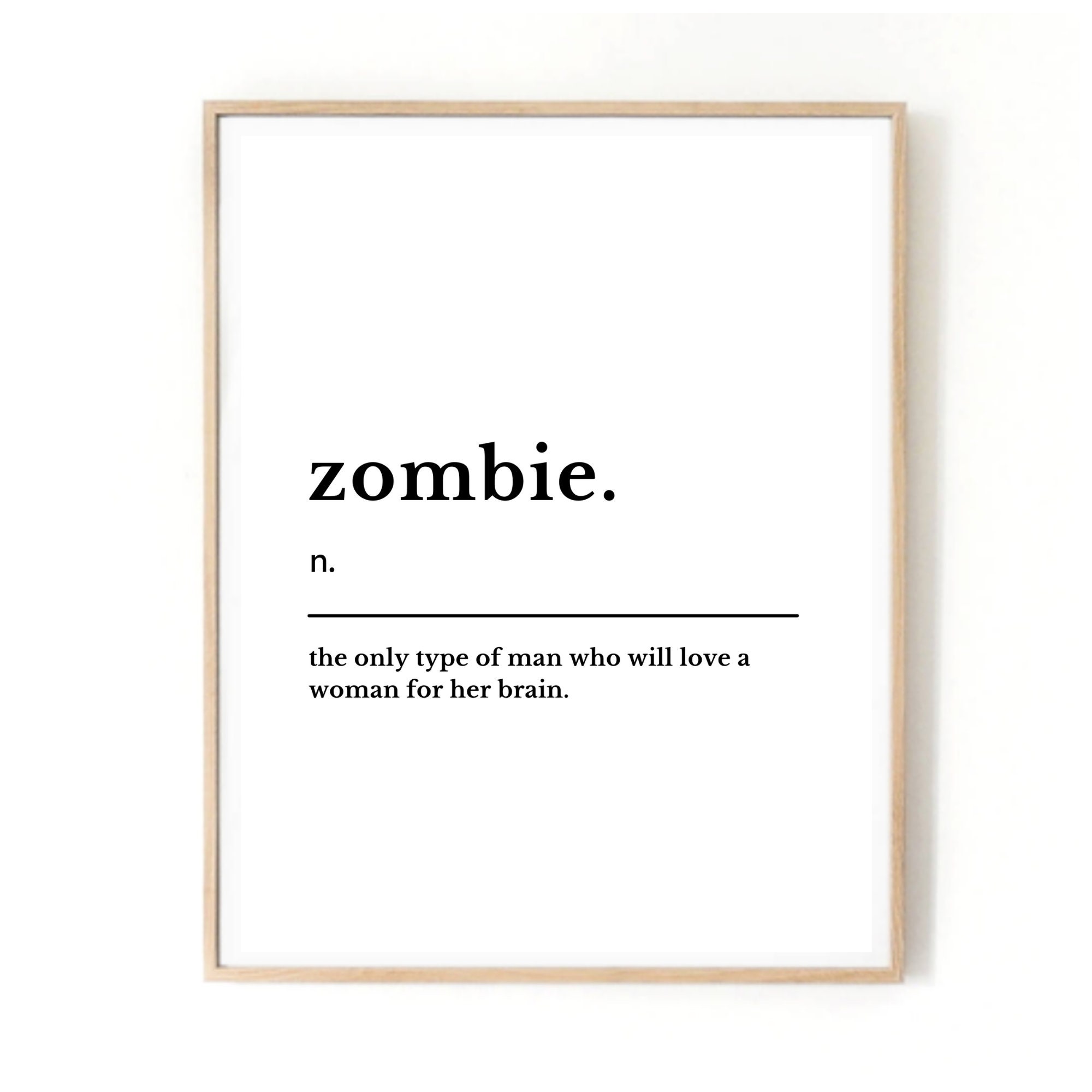 Funny Zombie Quotes - Etsy Funny Zombie Quotes - Etsy