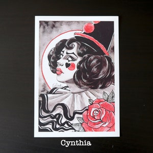 Spooky Clown PRINTS Cynthia