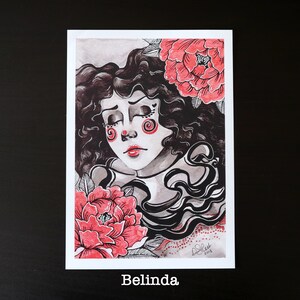 Spooky Clown PRINTS Belinda