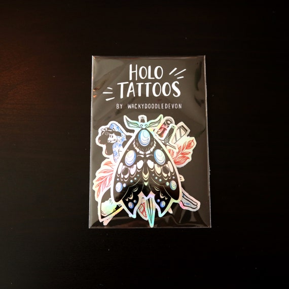 Matching Holographic Tattoos for Couples