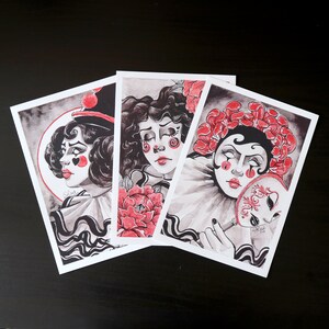 Spooky Clown PRINTS Full Set (3)