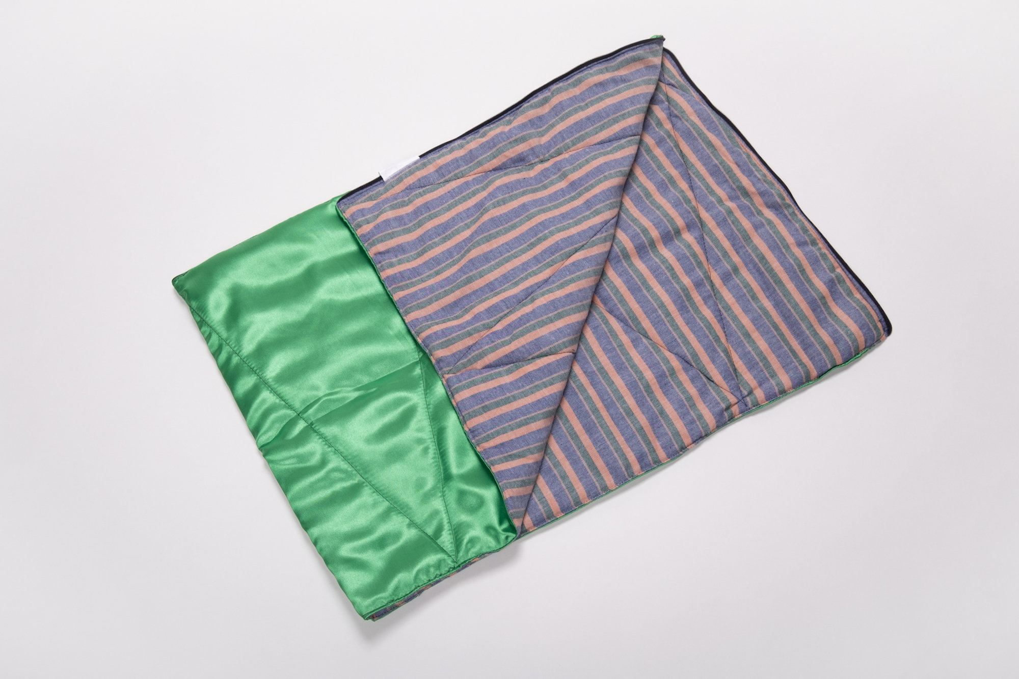 Foot & Leg Warmer COLOR popham Pine Satin and Plaid Flannel sleeping