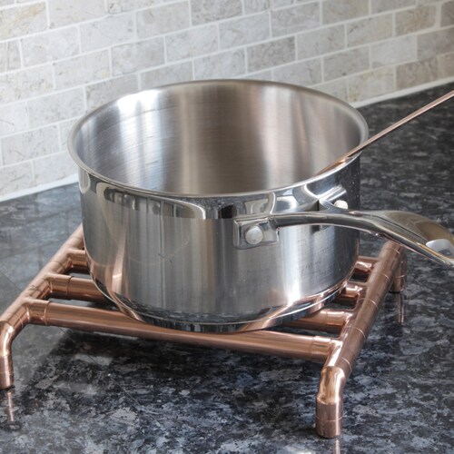 Pan Trivet Handmade From Copper Pipe Etsy UK