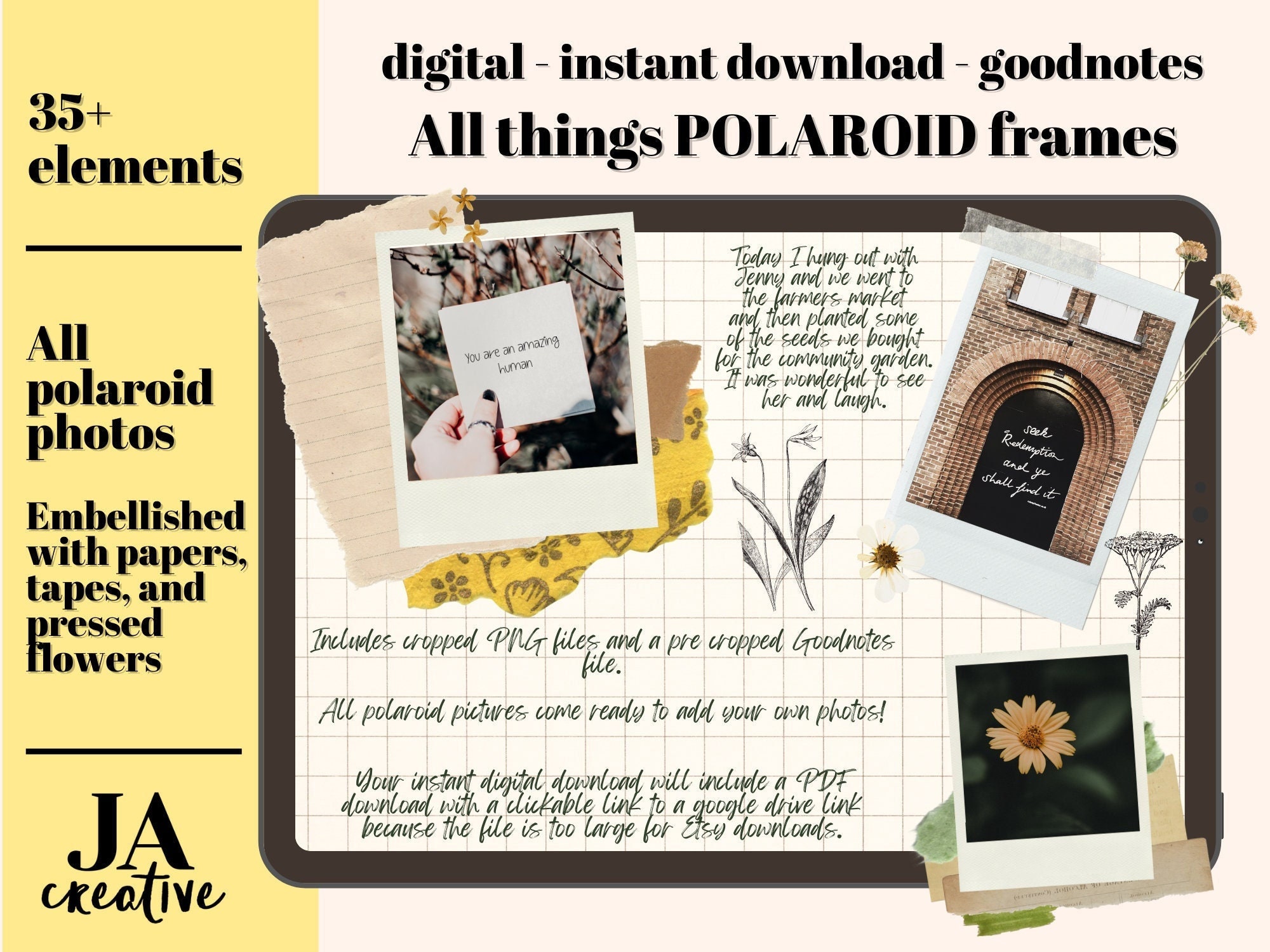 Polaroid Guest Book Sign Eucalyptus Printable Wedding Guestbook Signs 4x6  5x7 8x10 Instant Download PDF JPEG Template 