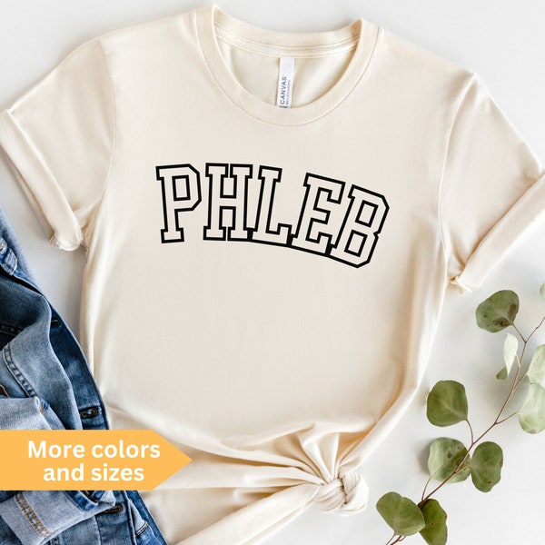 Phleb Shirt, Phlebotomy Technician Crewneck Tee, gifts for PHLEB tech, Phlebotomist Gift, PHLEB Student Grad Gift, Phleb T-Shirt, Phleb Tee