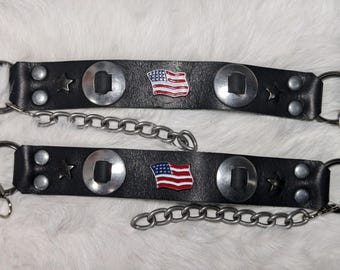 Authentic handmade boot straps.