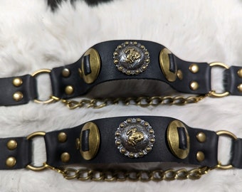 Authentic handmade boot straps.