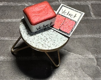 オペラピンク 手作り水彩絵の具 ハーフパン - Etsy 日本