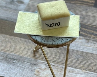 Nana - Pale Yellow Watercolor - Handmade Watercolor Paint - Metallic Watercolor Paint Pans - Lettering - Calligraphy