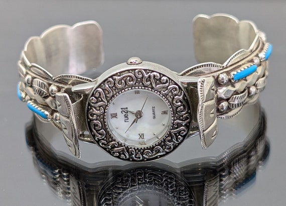 Vintage Handmade Navajo Artisan Jerome Begay Sterling Silver