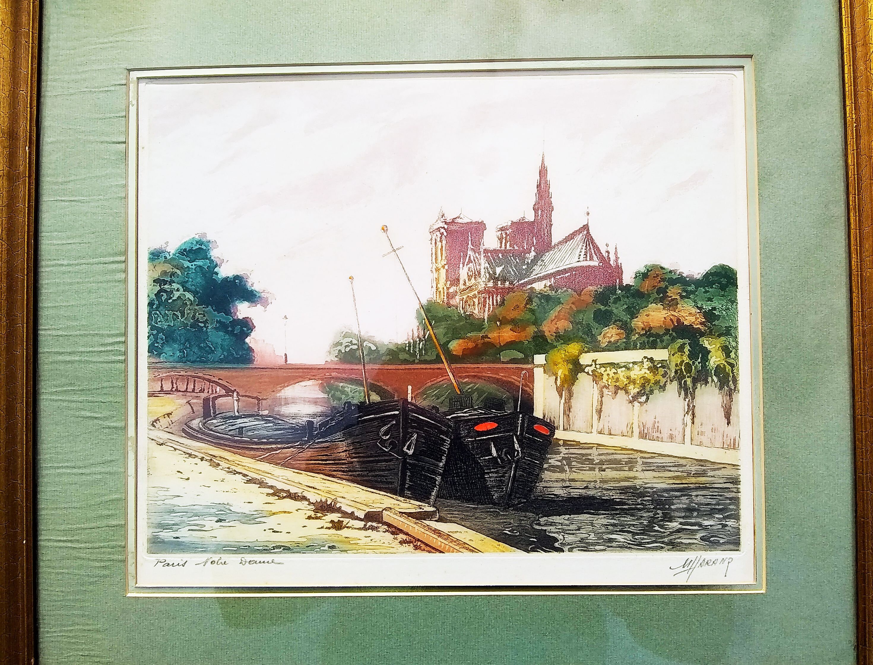 marcel harang 「on the bench」 Marcel Harang Print 