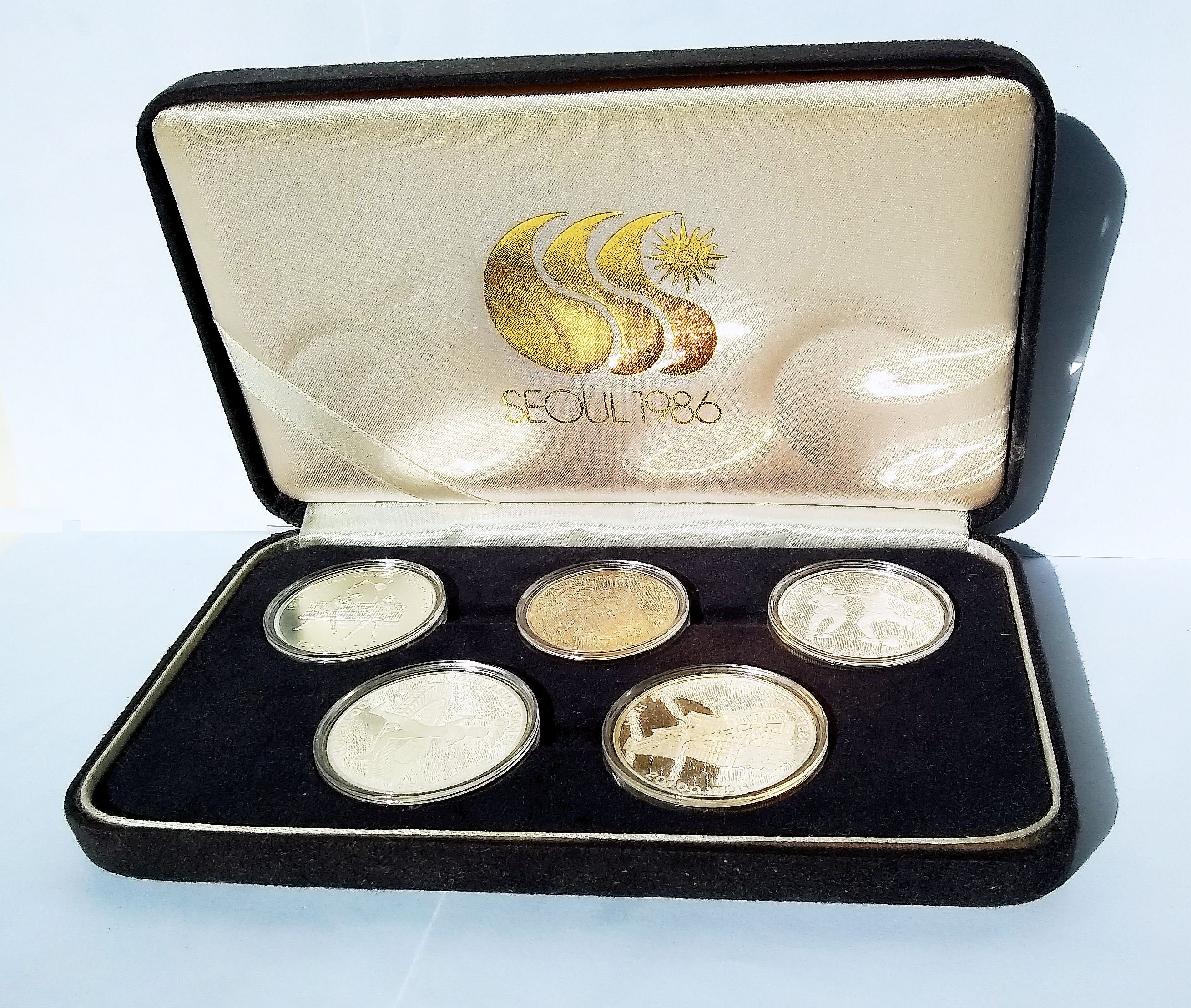 Rare Vintage 1986 Commemorative 10th Asian Games Korean 5