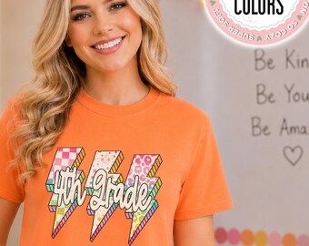 4th Grade Teacher Shirt, Fourth Grade Teacher Tee, Comfort Colors Shirt, Retro Teacher Sweatshirt, Teacher Hoodie, Teacher Gift