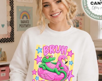 Teacher Back to School Shirt, Bruh We Back Teacher Tee, Funny First Day of School Shirt, Teacher Sweatshirt, Teacher Hoodie, Long Sleeve Tee