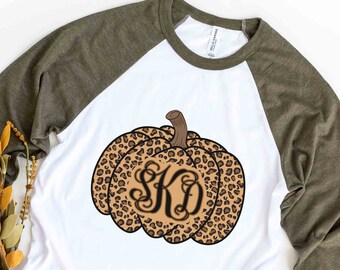Fall Monogram Shirt - Etsy