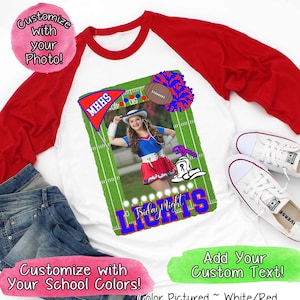 Friday Night Lights dansshirt, Drill Team Mom fotoshirt (op maat gemaakt)
