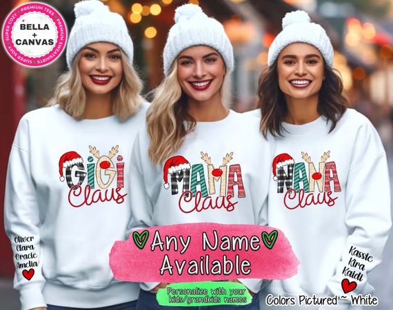 Cute Gigi's Christmas Cookie Crew For Grandkids And Families T-Shirt Cute Gigi's Christmas Cookie Crew For Grandkids And Families T-Shirt