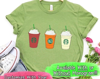 Pumpkin Spice Latte Shirt - Personalized Cute Fall Tee, Long Sleeve, Sweatshirt, Hoodie