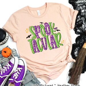 Spooktacular Halloween Shirt, Cute Halloween Shirt, Girls Halloween Tee, Kids Halloween Tee, Halloween Shirt for Her,Family Matching Shirts