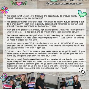 The image is a collage of various images, including a person, a woman, and a child, along with text that describes the company's values and services.