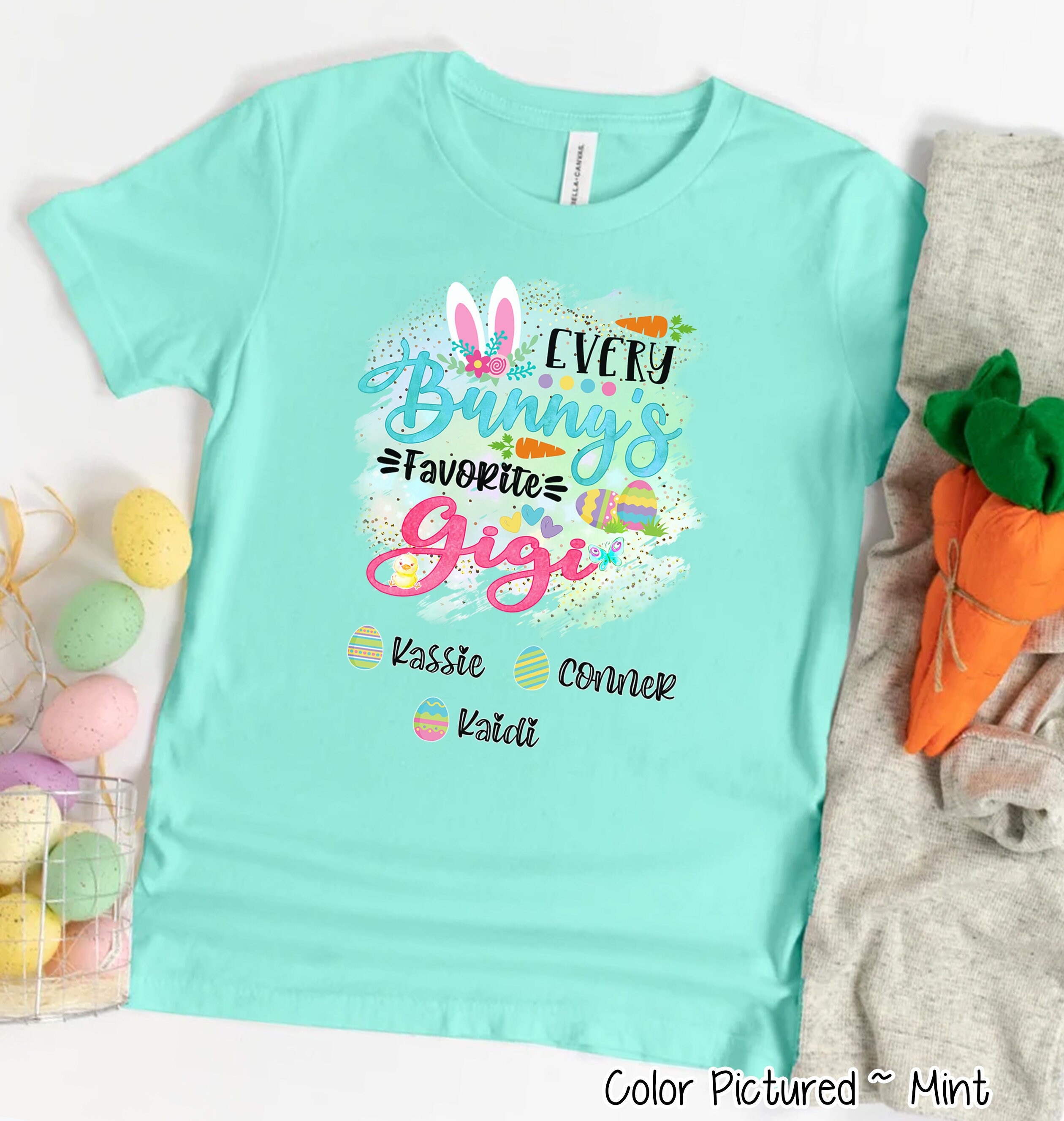Personalized Gigi Easter Shirt Gigi 