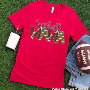 Doodle Football Mama Shirt, Cute Football Mom Shirt, Football Game Day Shirt, Sports Mom Tee, Football Mama Shirt, Mom Football Season Tee