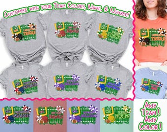 Custom Football Mom Shirt, Personalized Football Shirt, Game Day Football Shirt, Name and Number Football Sweatshirt, Custom Helmet Shirt