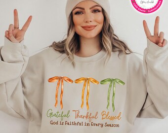 God Is Faithful Fall Sweatshirt, Christian Fall Shirt, Cozy Sweatshirt, Jesus Tee, Fall Gift, Fall Season Sweater, Fall Shirt, Faith Hoodie