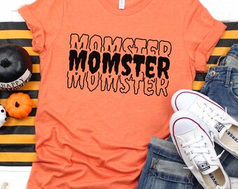 Mirror Momster Halloween Shirt, Cute Halloween Shirt, Funny Halloween Tee, Halloween Party Shirt for Her, Matching Halloween Shirts