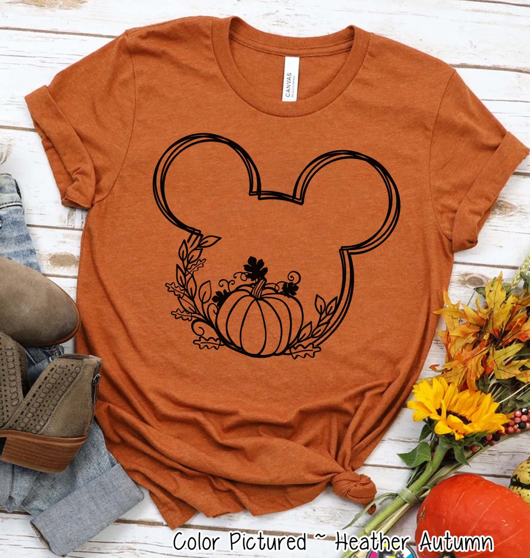 Fall Shirts, Fall Tees, Mouse Vacation Shirt, Thanksgiving Tee, Cute