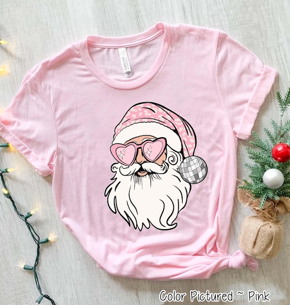 Women's Christmas Lights Graphic T-Shirt - Short Sleeve Holiday Crew Top, Funny Xmas Tee - View #8