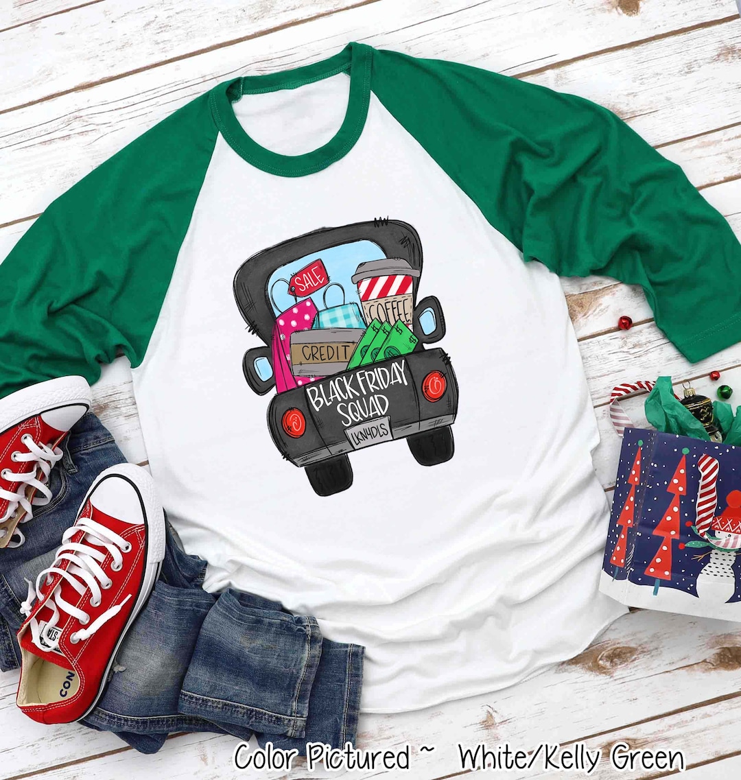 Exclusive Black Friday Shopping Squad Adult T-Shirt Limited Edition