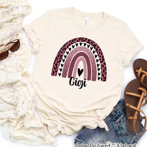 Gigi Rainbow Shirt, Custom Gigi Shirt, Gift For Gigi, Mothers Day Gift For Her, New Gigi Gift, Future Gigi Gift,Christmas Gift,Birthday Gift
