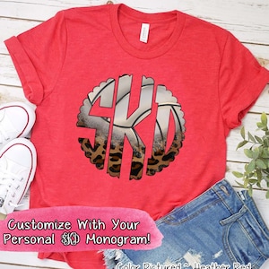 Big Monogram Volleyball Shirt, Cute Game Day Shirt, Gift For Her, Sports Team Group Shirts, Personalized Volleyball Tee,Volleyball Fan Shirt