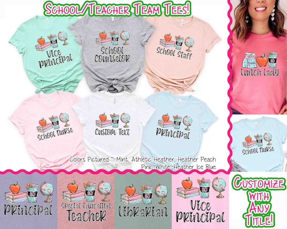 School Nurse Squad Teacher Back To School T-Shirt School Nurse Squad Teacher Back To School T-Shirt