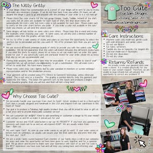 The image is a collage of several photos featuring people and various items, including flowers, clothing, and accessories. The text in the image is too small and unclear to transcribe accurately without speculation.