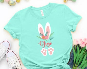 Personalisierte Gigi Ostern Shirt - Bunny Ears T-Shirt, Sweatshirt oder Hoodie