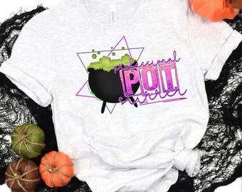 Professional Pot Stirrer Halloween Shirt, Cute Halloween Shirt, Funny Halloween Tee, Halloween Party Shirt for Her, Matching Halloween Shirt