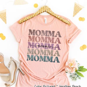 Retro Momma Shirt: Short Sleeve Tee, Sweatshirt, or Hoodie image 3