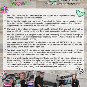 The image is a collage of various images, including a person, a woman, and a child, along with text that describes the company's values and services.