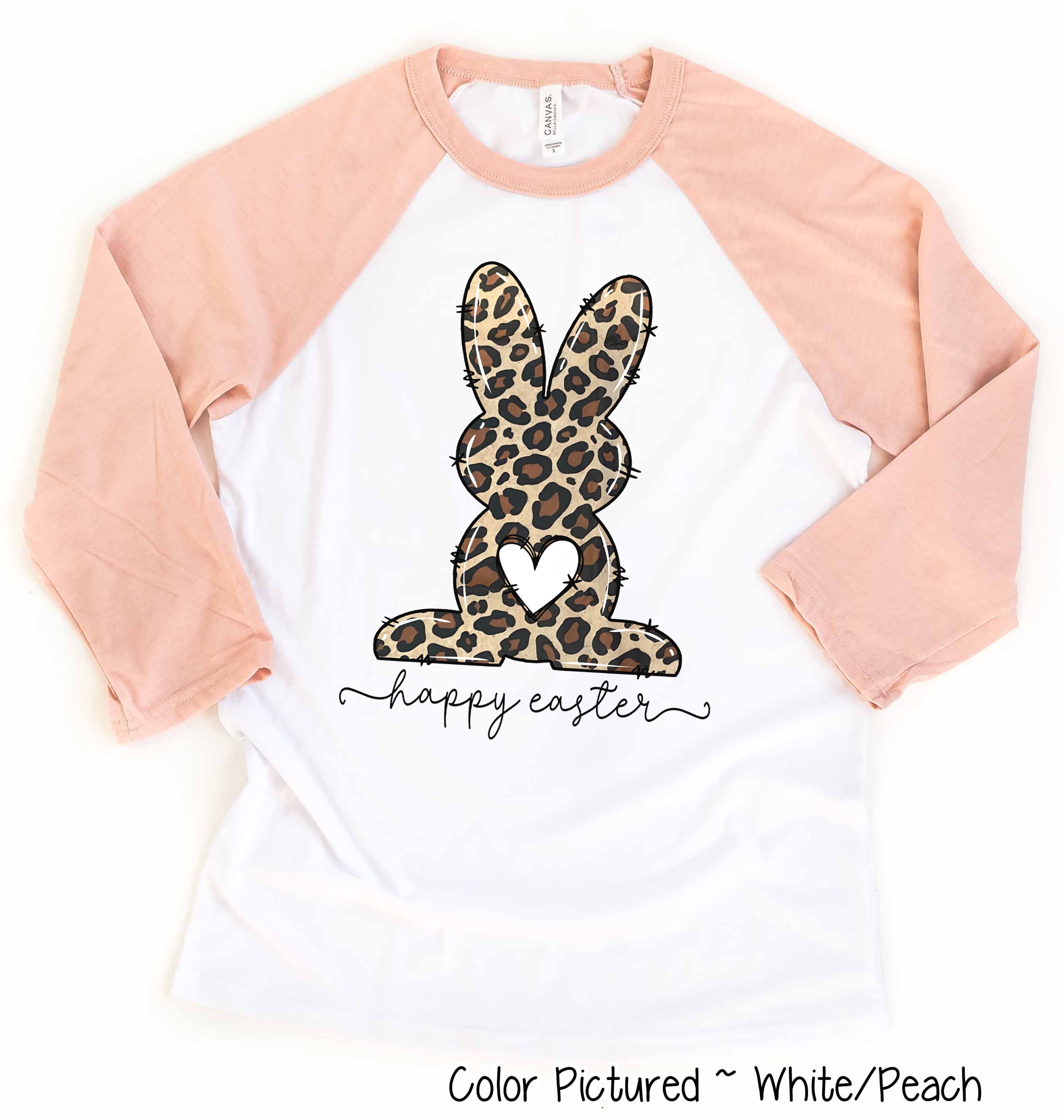 Happy Easter Leopard Bunny Easter Shirt 