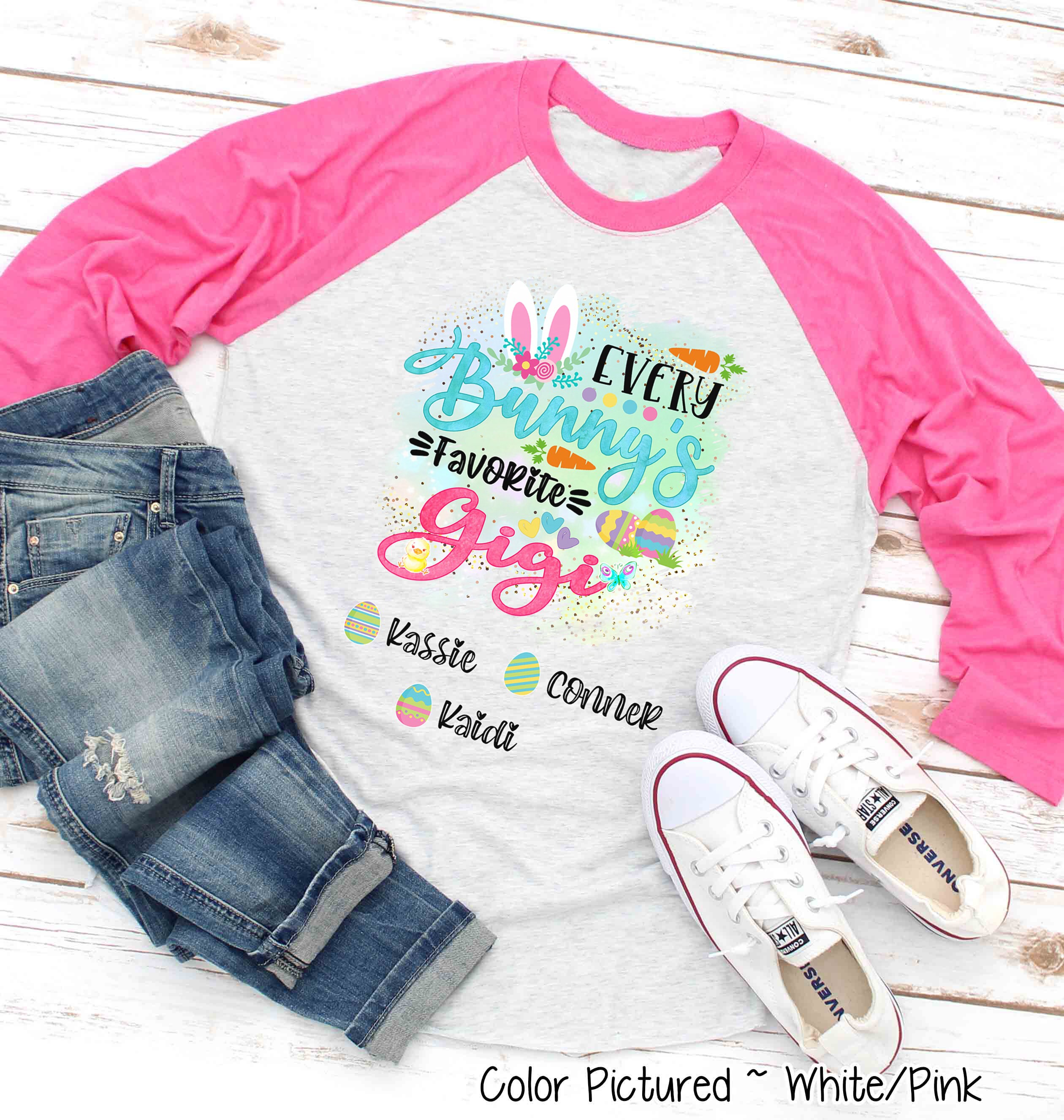 Personalized Gigi Easter Shirt Gigi 