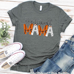 Doodle Basketball Mom Shirt, Mom Basketball Tee, Cute Basketball Shirt, Mama Basketball Season, Sports Mom Tee, Basketball Game Day Shirt