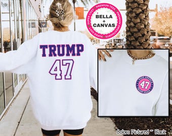 Sudadera Trump 2024, suéter Pro Trump 47, camiseta "Recuperemos a Estados Unidos", sudadera republicana con capucha Pro América, regalos republicanos, regalos patrióticos