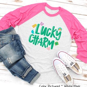 Lucky Charm St Patrick&#39;s Day Shirt, Shamrock Shirt, Saint Patricks Day Shirt, St Paddys Day Shirt, Saint Patricks Family Matching Shirt Tee