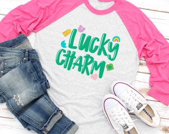 Lucky Charm St Patrick's Day Shirt, Shamrock Shirt, Saint Patricks Day Shirt, St Paddys Day Shirt, Saint Patricks Family Matching Shirt Tee