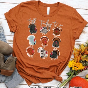 Fall Shirts, Fall Tees, Talk Turkey to Me Shirt, Thanksgiving Tee, Cute Fall Shirts, Fall Graphic Tees, Women&#39;s Fall Tee, Family Matching